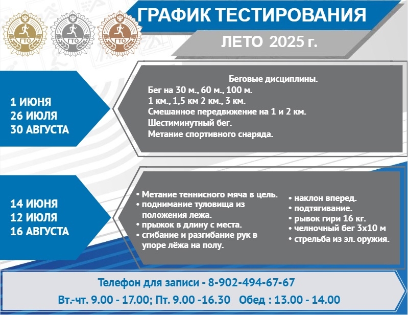 ГТО летом!